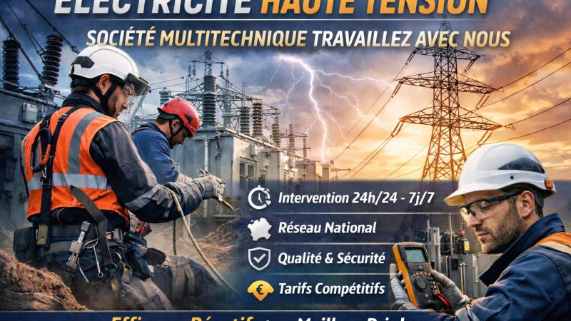 Multitechnique en électricité haute tension : pourquoi travailler avec un partenaire expert ?