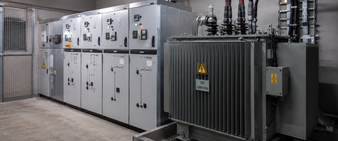 Poste de transformation HTA pour site professionnel