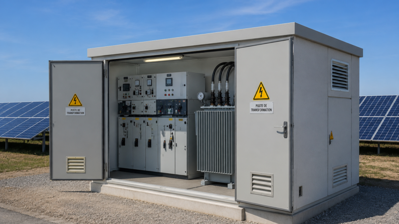 Poste électrique préfabriqué pour photovoltaïque tout ce qu&rsquo;il faut savoir !